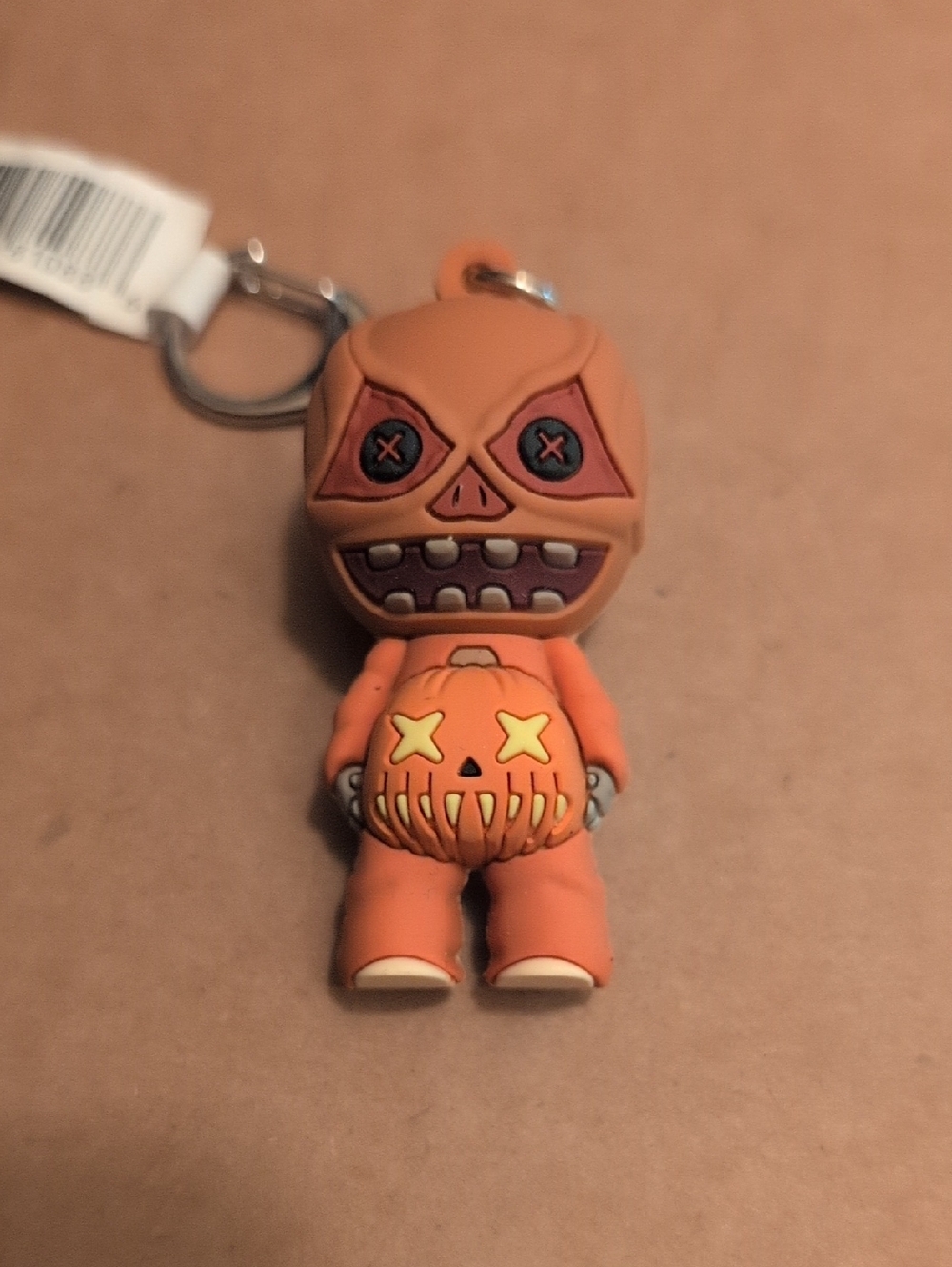 Unmasked Sam Trick 'r Treat Keychain Figure NWT